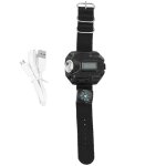 Montre led avec lampe torche, compas et recharge usb - bracelet lumineux multifonction