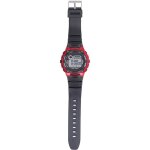 Montre sport �lectronique enfant �cran large luminosit� etanche bracelet caoutchouc rouge
