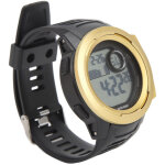 Montre sport num�rique homme �tanche 50m r�sistante aux chocs avec bracelet en caoutchouc et grand cadran ...