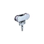 Mantion - monture fixation sur chant 2 galets delrin - vis d'accrochage m10 - capacit / porte: 40 kg ...