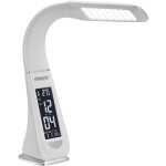 Lampe de bureau � led noir / blanc 4en1 multifonction lampe calendrier montre thermom�tre maison lampe ...