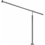 Main courante acier inoxydable intrieur extrieur escalier taille au choix 80 cm