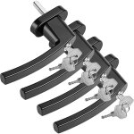 Poigne de fentre noire verrouillable  cls scurit enfants poigne de scurit pour fentre acier ...