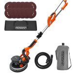 Ponceuse girafe lectrique 750w mural polisseuse meuleuse tuyau sac 80 lampe led