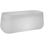 Camelia grande jardini�re ronde avec lumi�re pour plantes et fleurs tr�s r�sistante. chargement solaire ...