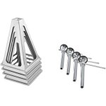 Mophorn lot de 4 v�rins stabilisateurs pour camping - car, v�rins de mise � niveau en aluminium pour ...