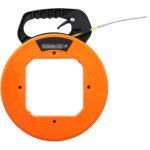 Mophorn - aiguille �lectricien 30, 5 m tire fils �lectrique fibre de verre 1, 58 mm avec bo�tier, pratique ...