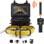 Mophorn ? cam�ra d'inspection des canalisations 50m ? �cran 9 pouces 720p ? localisateur 512hz ? r�sistante ...
