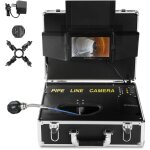 Mophorn - cam�ra d'inspection de canalisations d'�gout �cran de 7 pouces cam�ra 1000tvl c�ble de 66 pieds ...