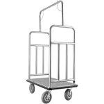 Mophorn - chariot � bagages pour h�tel, capacit� de 544 kg, chariot � plateforme de concierge avec finition ...