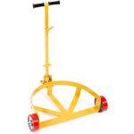 Mophorn - chariot � baril de 55 gallons capacit� de 1 200 lb chariot rond en acier robuste profil bas ...
