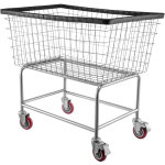 Mophorn - chariot � linge en fil m�tallique, 4, 5 boisseaux, panier commercial 35'x15, 7'x22' avec roulettes, ...