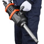 Mophorn - cl� � chocs pneumatique de 1 pouce, couple de sortie jusqu'� 5175 pi - lb pistolet � chocs ...