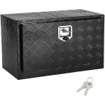 Mophorn - coffre de camion, 36' x 17' x 18' bo�te � outils en aluminium robuste avec plaque diamant�e, ...