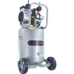 Mophorn - compresseur d'air de 13 gallons, r�servoir sans huile 2 cv 4 scfm � 90 psi, pression maximale ...