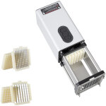 Mophorn - coupe - frites �lectrique, dot� d'une trancheuse � pommes de terre avec lames en acier inoxydable ...
