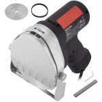 Mophorn couteau shawarma �lectrique 80 w, coupe gyroscopique en acier inoxydable, 2 lames, �paisseur ...