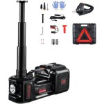 Mophorn - cric �lectrique pour voiture, 5 tonnes / 11 000 lb, kit portable avec gonfleur int�gr�, cric ...