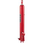 Mophorn - cric hydraulique long, capacit� de 3 tonnes, pompe � piston unique et base � chape, cueilleur ...