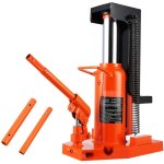 Mophorn - cric hydraulique , v�rin simple face de 5 tonnes, capacit� de levage par le haut de 10 tonnes, ...