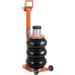 Mophorn - cric pneumatique , 3 tonnes / 6 600 lb, levage pneumatique 1 - 6s avec colonne sur�lev�e, poign�e ...