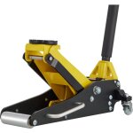 Mophorn - cric de sol � profil bas de 1, 5 tonne, cric de course en aluminium et acier avec deux pistons, ...