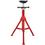 Mophorn - cric de tuyau de 2 tonnes, mod�le 1107a � t�te en v, support en acier pliable haut, r�glable ...