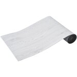 Mophorn - dalles de sol en vinyle autocollantes, 390 x 23, 6 pouces, 1, 5 mm d'�paisseur, grain de bois ...