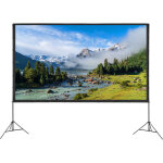 Mophorn ? �cran de projection 150 pouces 16:9 4k hd ? tissu oxford polyester ? angle de vision 160� ? ...