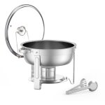 Mophorn - ensemble buffet de r�chauds 5 pintes (lot de 2), r�chaud en acier inoxydable avec 2 casseroles ...