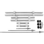 Mophorn - ensemble de rails lin�aires sbr20 + 3 vis � billes rm1605 - 350 / 650 / 1050 mm kit cnc, support ...