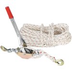 Mophorn - extracteur de corde capacit� de traction de 3 / 4 tonne (1 653 lb), corde de 100 pi x 0, 6 ...