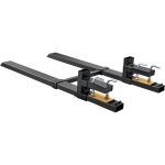 Mophorn fourches � palettes , capacit� de 2000 lb, fourches � pince robustes de 43 po avec barre stabilisatric ...
