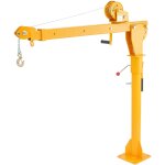 Mophorn - grue pour camionnette, capacit� de 1 100 lb, treuil manuel, palan � fl�che en acier pliable, ...