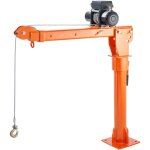 Mophorn - grue �lectrique pour camionnette, capacit� de 2 200 lb, pivot � 360 �, treuil de 6 000 lb, ...