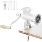 Mophorn - hachoir � viande manuel hachoir � main en fonte robuste avec pince de table en acier, comprend ...