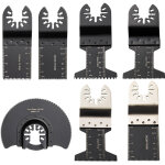 Mophorn - lames de scie oscillantes 50 pi�ces, kit de lames multi - outils � d�gagement rapide, lames ...