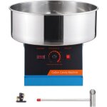 Mophorn - machine � barbe � papa �lectrique, 1000 w, bol en acier inoxydable, cuill�re � sucre, pour ...