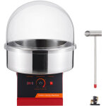 Mophorn machine � barbe � papa �lectrique 1000 w, machine � barbe � papa commerciale avec couvercle, ...