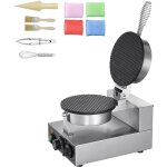 Mophorn machine � cornets de glace �lectrique , 1230 w, commerciale, en acier inoxydable antiadh�sif, ...