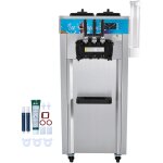 Mophorn - machine � cr�me glac�e commerciale , machine � cr�me glac�e molle 1500 w 3 saveurs, rendement ...