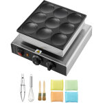 Mophorn - machine � cr�pes hollandaise , 9 pi�ces de 76 mm de diam�tre, machine � dorayaki, gril �lectrique ...