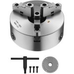 Mophorn - mandrin de tour � 3 m�choires, 200 mm, auto - centrant avec plaque adaptatrice filet�e, plage ...