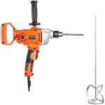 Mophorn m�langeur perceuse de mortier �lectrique 2 - en - 1, malaxeur avec mandrin de 12, 7 mm, vitesse ...