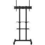 Mophorn - mobile tv cart, support r�glable en hauteur pour t�l�viseurs de 32 � 70 pouces, support tv ...