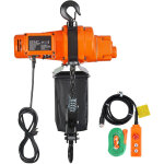 Mophorn - palan �lectrique � cha�ne, capacit� de charge de 2 200 lb, hauteur de levage de 10 pi, vitesse ...