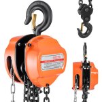 Mophorn palan manuel � cha�ne, capacit� de charge 3 tonnes, hauteur de levage 6 m, �quip� d'un crochet ...
