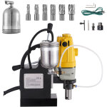 Mophorn - perceuse � colonne magn�tique 1100 w, diam�tre d'al�sage de 1 - 1 / 2 pouce (40 mm) md40, force ...