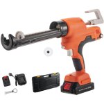 Mophorn - pistolet � calfeutrer �lectrique pour saucisses 10 onces aluminium 300ml cartouches kit de ...
