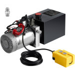 Mophorn ? pompe hydraulique 12v � simple effet 8 pintes ? pression max 3200 psi ? d�bit 0, 91 gpm pour ...